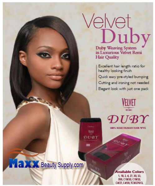 Outre Velvet Remi Human Hair Weave - Remi Duby
